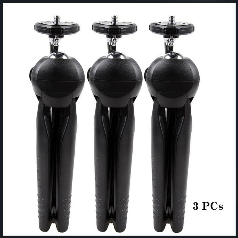 Mini Phone Tripod Tabletop Smartphone Mount Clip Holder Stand With Ballhead For Phones