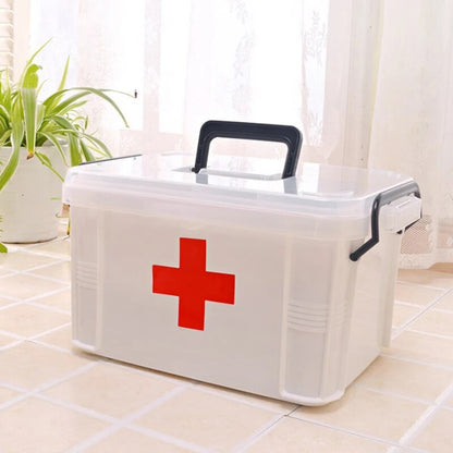 Medicine Storage Organizer First Aid Box