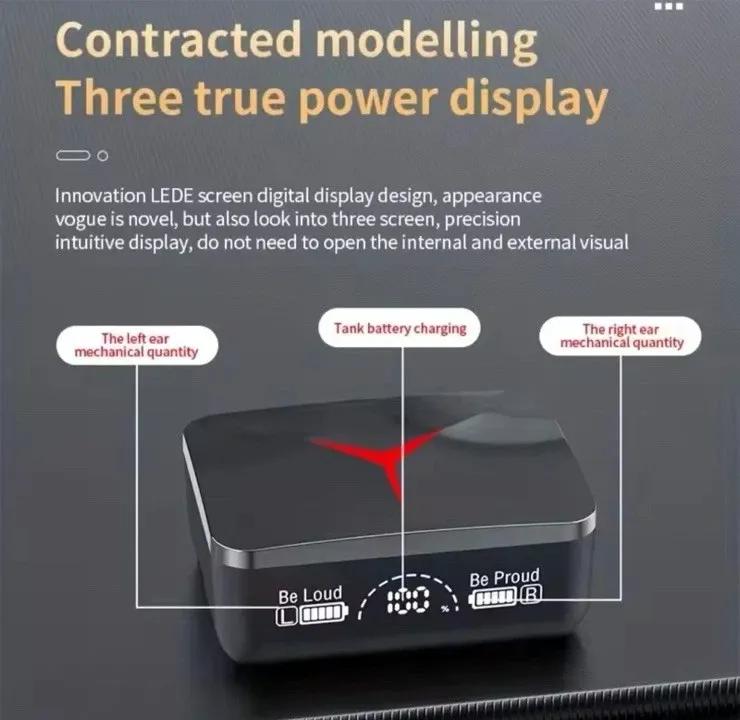 Black Noise-Cancelling Earbuds with Long Battery Life