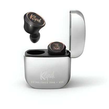 Klipsch T5 True Wireless Earbuds – Premium Sound, Long Battery Life, and Sleek Charging Case
