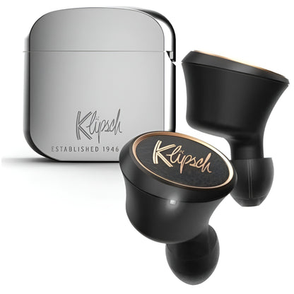 Klipsch T5 True Wireless Earbuds – Premium Sound, Long Battery Life, and Sleek Charging Case