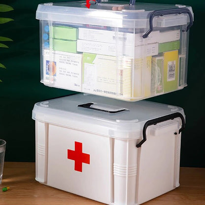 Medicine Storage Organizer First Aid Box