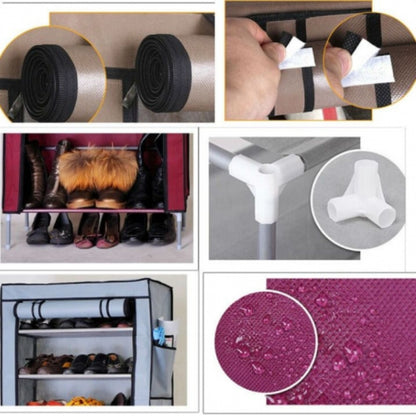 Wardrobe Shoe Case Portable Shoe Rack 6315