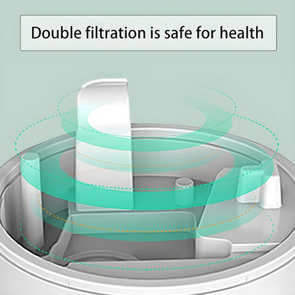 Anti-Gravity Cool Mist Humidifier With Clock & Aroma Diffuser For Office And Bedroom