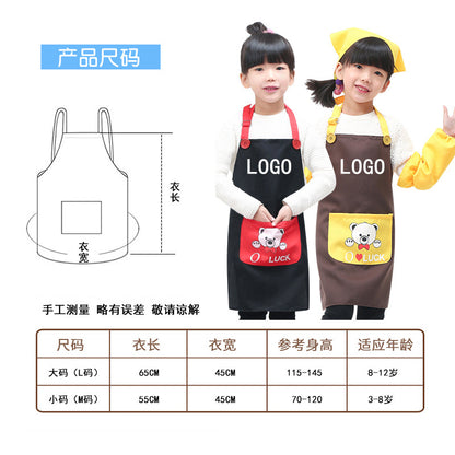 Children's Day Waterproof  Clothes Kindergarten (This Item Ship From China Estimate Delivery 15 Days)