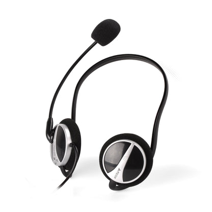 Ultra-Light Behind-the-Neck Stereo Headset with Noise-Cancelling Mic – Crystal Clear Sound & Tangle-Free Design