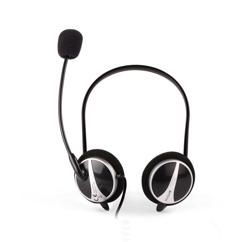 Ultra-Light Behind-the-Neck Stereo Headset with Noise-Cancelling Mic – Crystal Clear Sound & Tangle-Free Design
