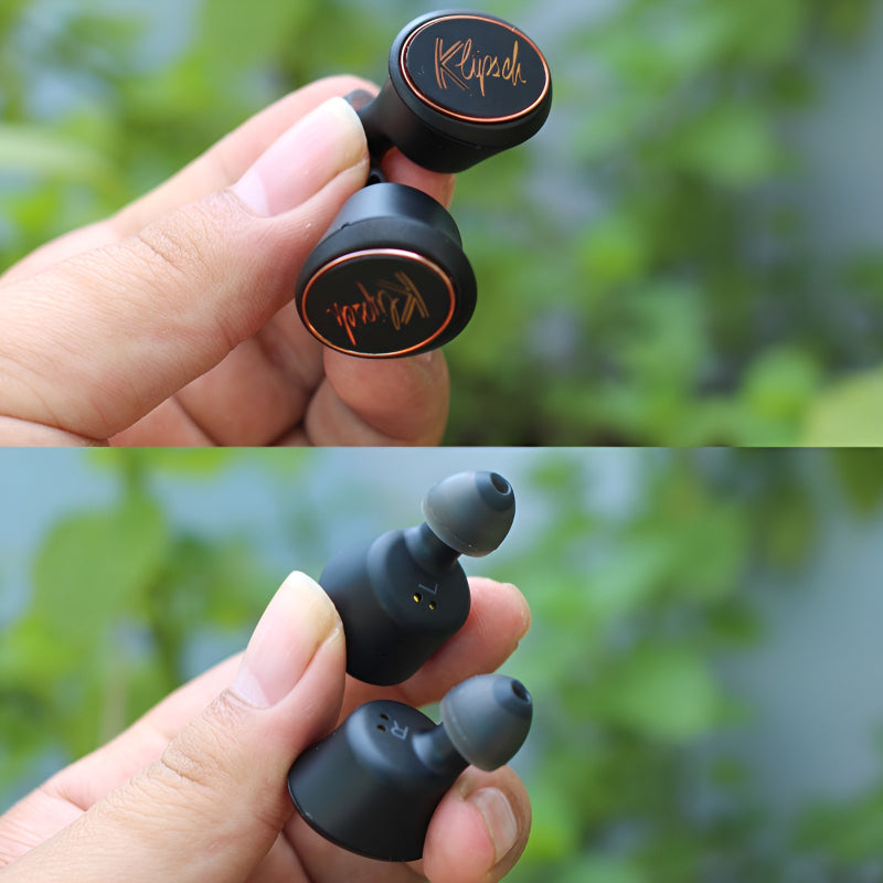Klipsch T5 True Wireless Earbuds – Premium Sound, Long Battery Life, and Sleek Charging Case