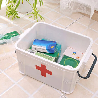 Medicine Storage Organizer First Aid Box