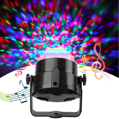 Mini LED Projector With Speaker & RGB Disco Light