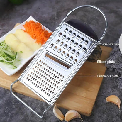 3 in 1 Flat Grater Stainless Steel