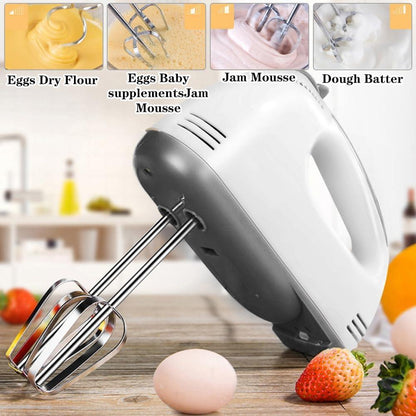 Stainless Steel Hand Mixer - 1 Pc for Effortless Cooking