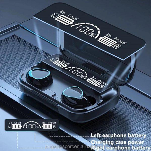 M10 Digital Display Case Earbuds