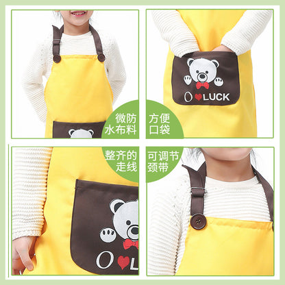 Children's Day Waterproof  Clothes Kindergarten (This Item Ship From China Estimate Delivery 15 Days)