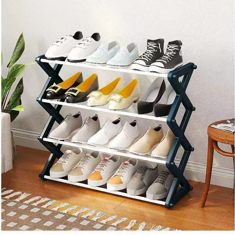 Foldable  Shoe Stand 4 Layers X-Type