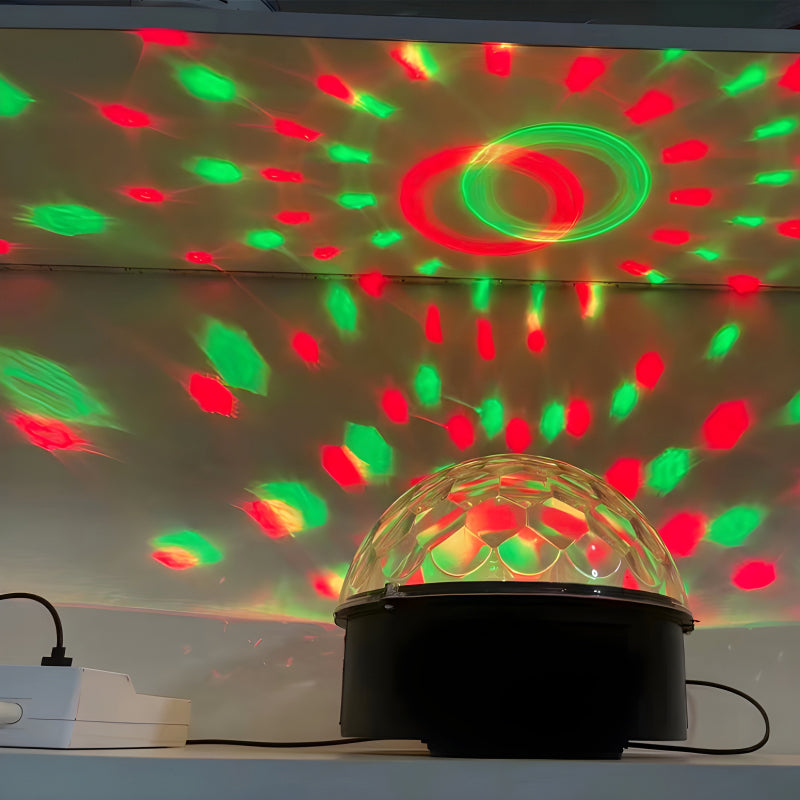 Mini LED Projector With Speaker & RGB Disco Light