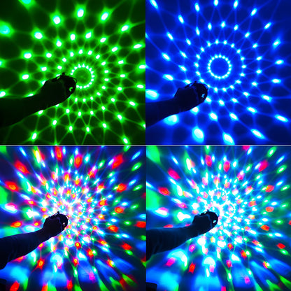 Mini LED Projector With Speaker & RGB Disco Light
