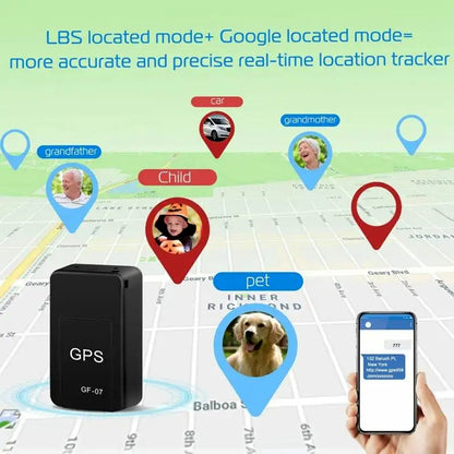 Intelligent Mini Magnetic GPS Tracking Device For Multi-Purpose Use