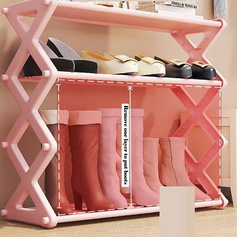 Foldable  Shoe Stand 4 Layers X-Type