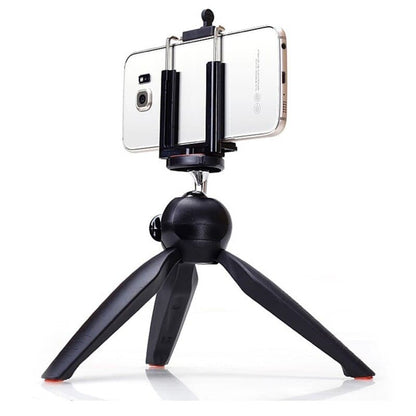 Mini Phone Tripod Tabletop Smartphone Mount Clip Holder Stand With Ballhead For Phones
