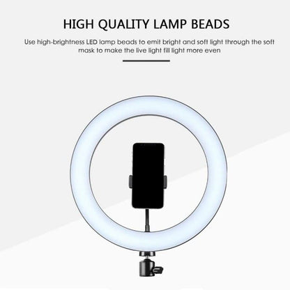 LED Selfie Ring Light Studio Photography Photo Ring Fill Light For Smartphone