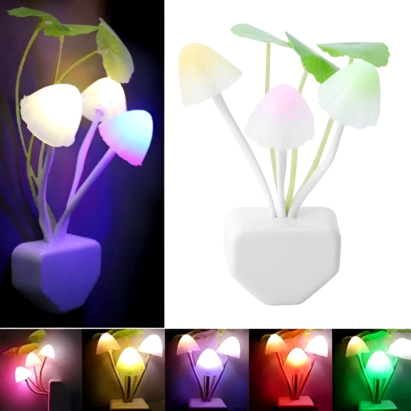 Night Light – Color-Changing Sensor Lamp with Dusk-to-Dawn Auto On/Off, Plug-in Night Light for Kids