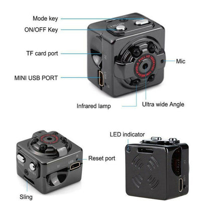 High Quality Mini Full HD 1080P Night Vision Hidden