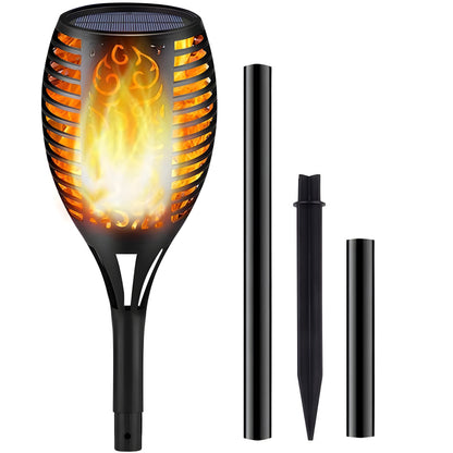 Solar Flame LED Light Lamp Enhance Your Outdoors With Stunning Decoration